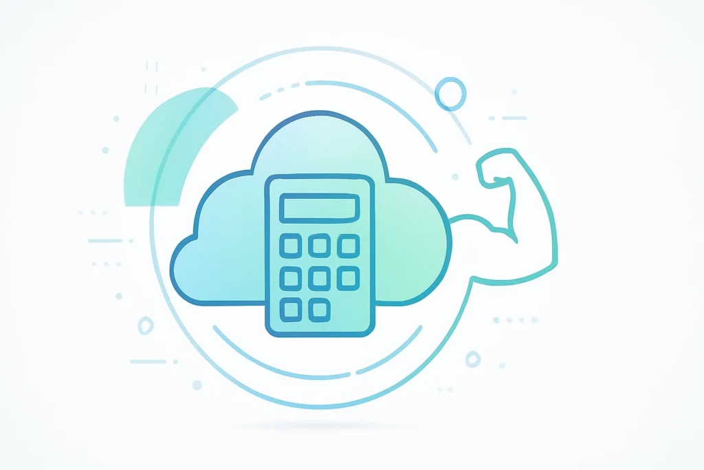 Calorie Calculator Cloud for Muscle Gain Programs