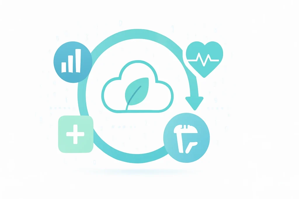 Calorie Calculator Cloud for Vegan Diet Plans